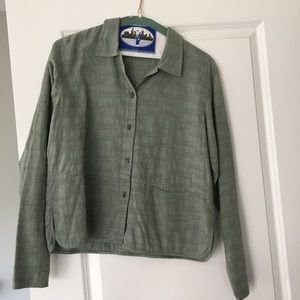 J Jill Long sleeve size sm cotton shirt